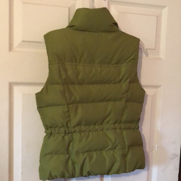 Abercrombie & Fitch Kids Green Dual Zipper Puffer Vest Girls XL - Picture 8 of 12
